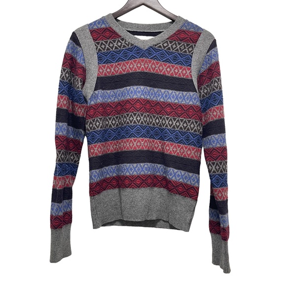 White Mountaineering Other - White Mountaineering AW 2012-2013 Award Tour V-Neck Blue Sweater Size 0 Small
